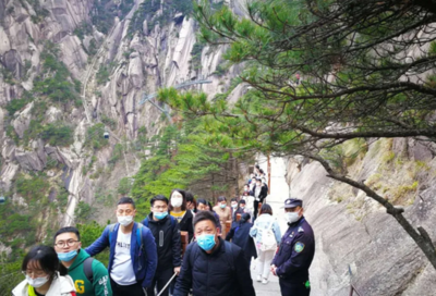 清明小長假第三天 黃山風景區管理有序，游客體驗再升級
